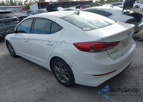 2017 Hyundai Elantra Se из США, поврежденный, VIN 5NPD84LF0HH010334